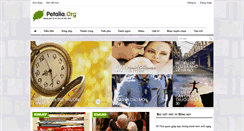 Desktop Screenshot of petalia.org